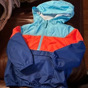 Wonder Nation Blue and Orange Kids' Jacket